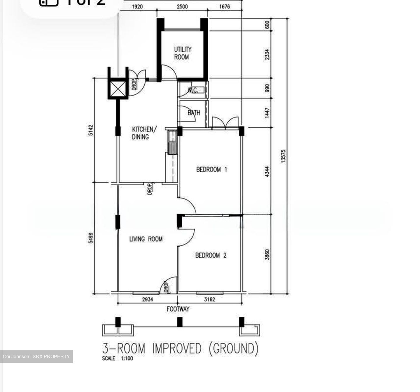 Blk 1 Kim Keat Court (Toa Payoh), HDB 3 Rooms #632928951